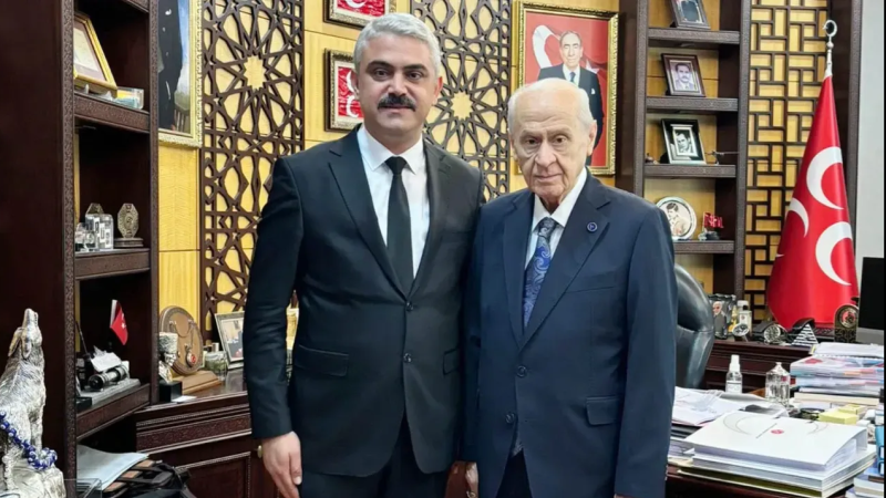 Başkan Avan, Devlet Bahçeli'yi Ziyaret Etti