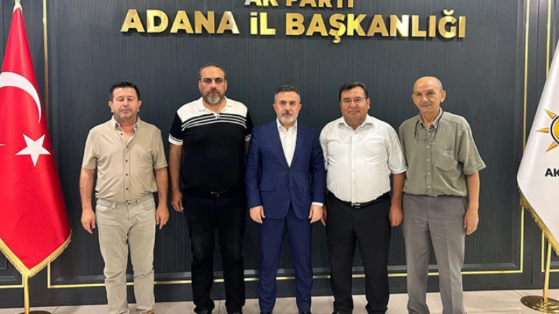 Sağlık-Sen Adana Şubesi’nden AK Parti İl ve İlçe Başkanlıklarına Ziyaret