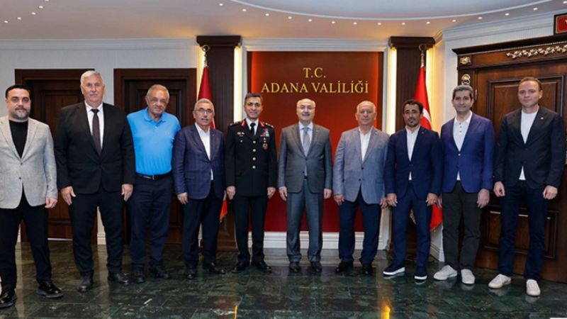 Jandarma Asayiş Vakfı Adana İl Temsilciliğinden Vali Köşger’e Ziyaret