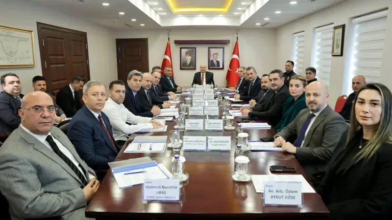 Adana'da Süper Kupa Zirvesi: Dev Maç Öncesi Güvenlik Tedbirleri Masaya Yatırıldı