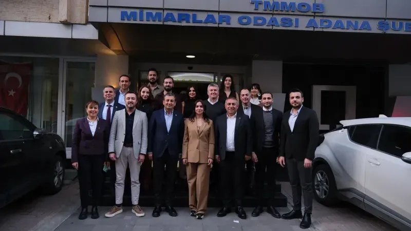 CHP’den Mimarlar Odası’na Tebrik Ziyareti